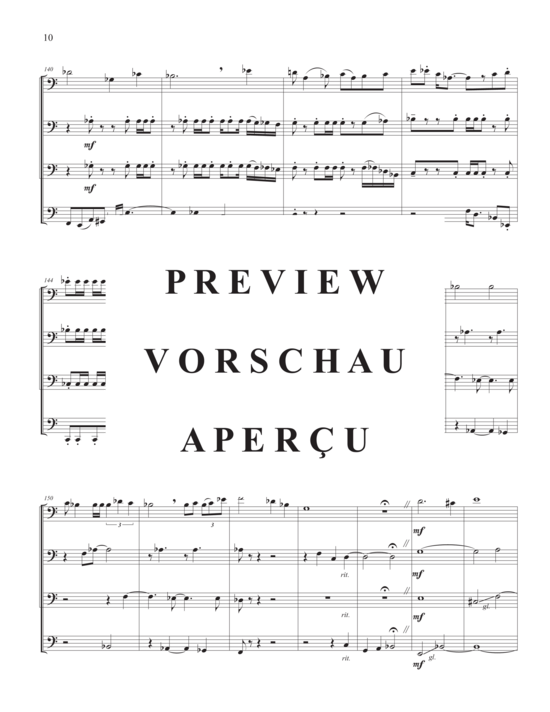 Product gallery: Page 13 of 21 Trombone Graffiti , , (trombone quartet or ensemble)