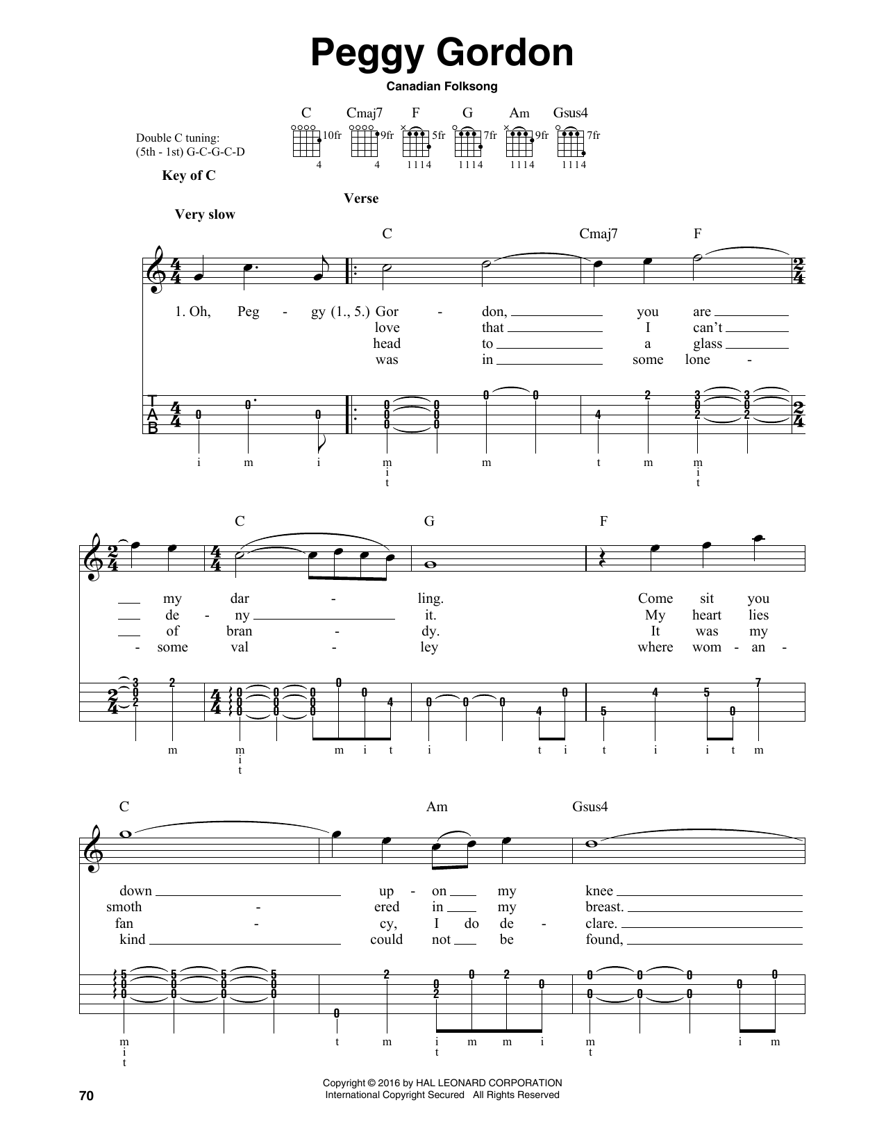 Produktgalerie: Seite 1 von 1 Peggy Gordon, Canadian Folk Song, Banjo