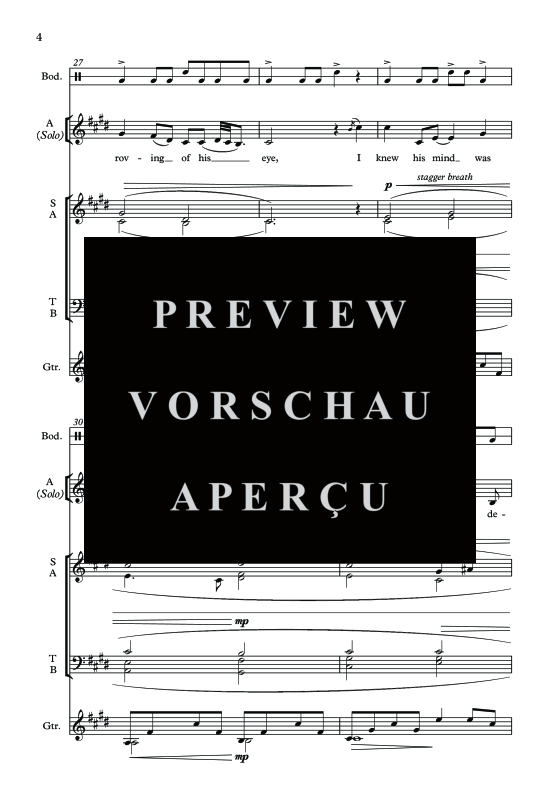 Produktgalerie: Seite 7 von 11 Courting is a pleasure, , Alt Solo, Gemischter Chor, Gitarre und irische Trommel
