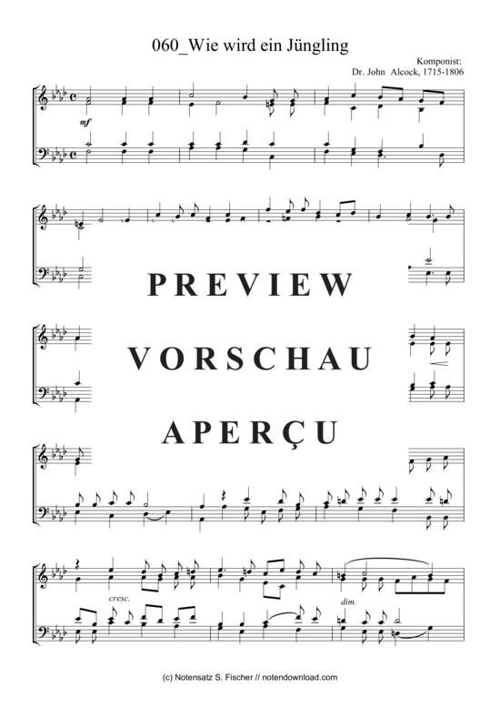 Produktgalerie: Seite 2 von 3 Wie wird ein Jüngling , , Posaunenchor