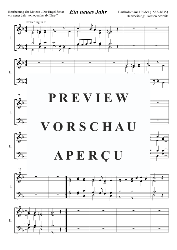 Product gallery: Page 2 of 5 Ein neues Jahr, , Trombone Choir - Double Choir