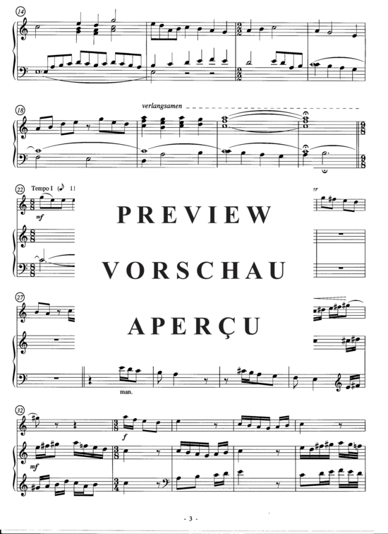 Produktgalerie: Seite 4 von 13 Benedicamus Domino , , (Trompete in C + Orgel)
