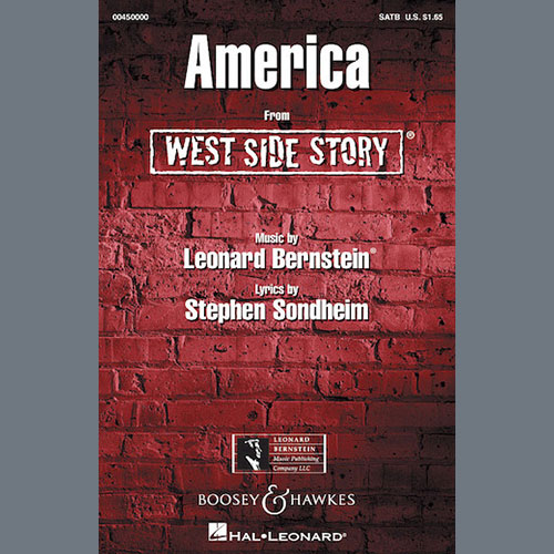 cover: America (from West Side Story) (arr. William Stickles), Leonard Bernstein, Chor
