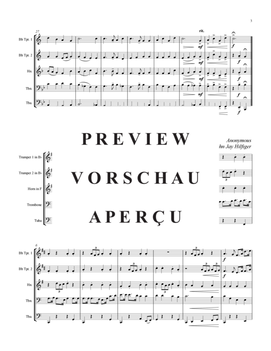 Produktgalerie: Seite 4 von 21 Americana Collection , , (Blechbläserquintett)