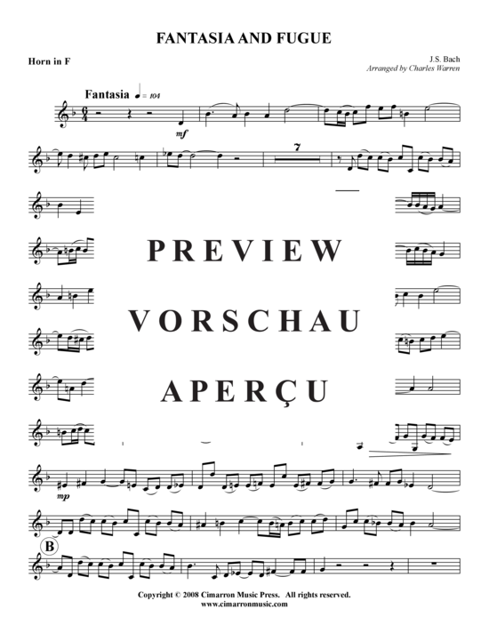 Produktgalerie: Seite 14 von 21 Fantasia und Fuga  , , (Blechbläserquintett)