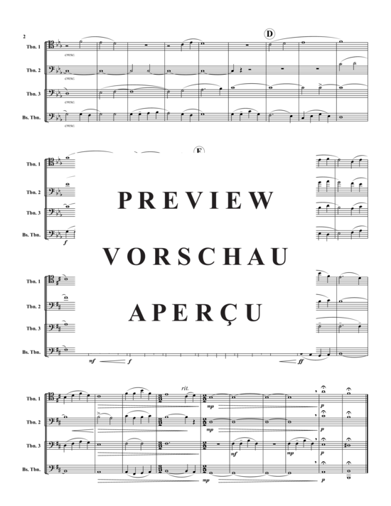 Product gallery: Page 3 of 7 Let All Mortal Flesh Keep Silent , , (Trombone Quartet)