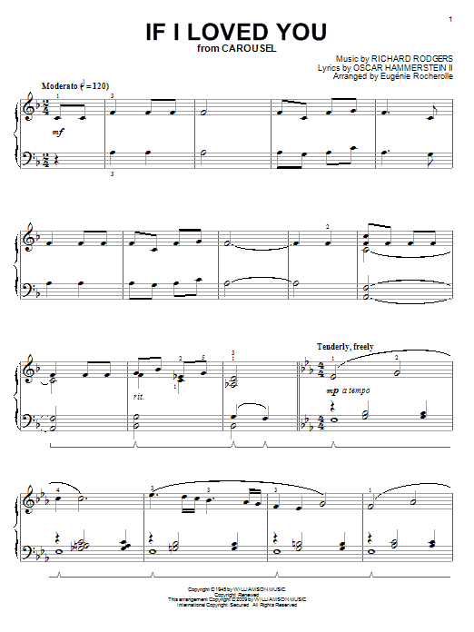 Product gallery: Page 1 of 1 If I Loved You, Rodgers & Hammerstein