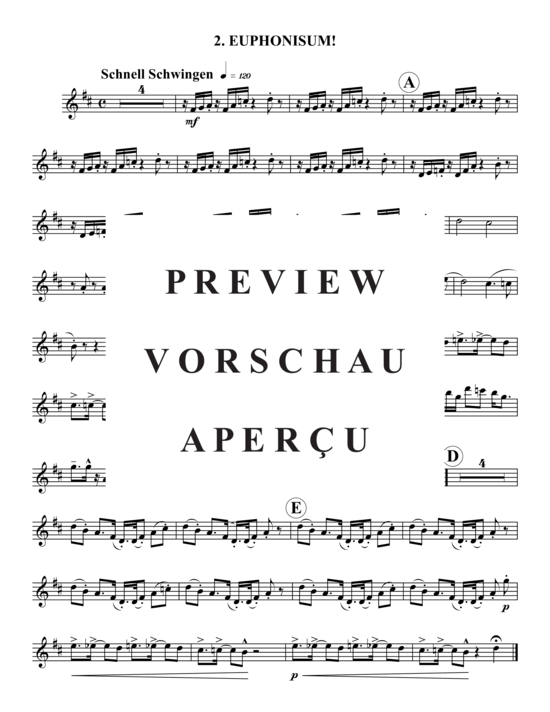 Product gallery: Page 18 of 21 Zwei Jazz Quartette , , (2x Baritone, 2x Tuba)