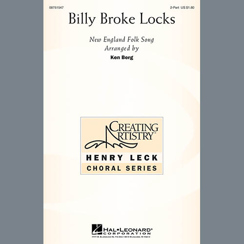 cover: Billy Broke Locks, Ken Berg, Chor