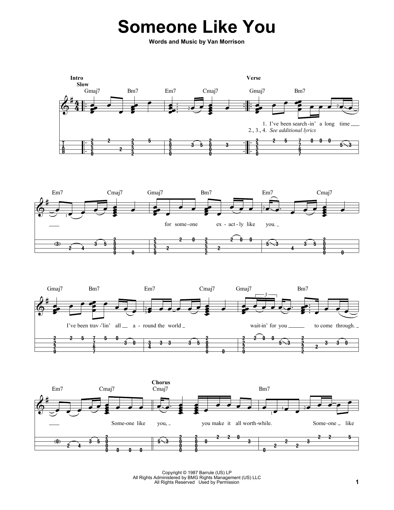Product gallery: Page 1 of 1 Someone Like You, Van Morrison