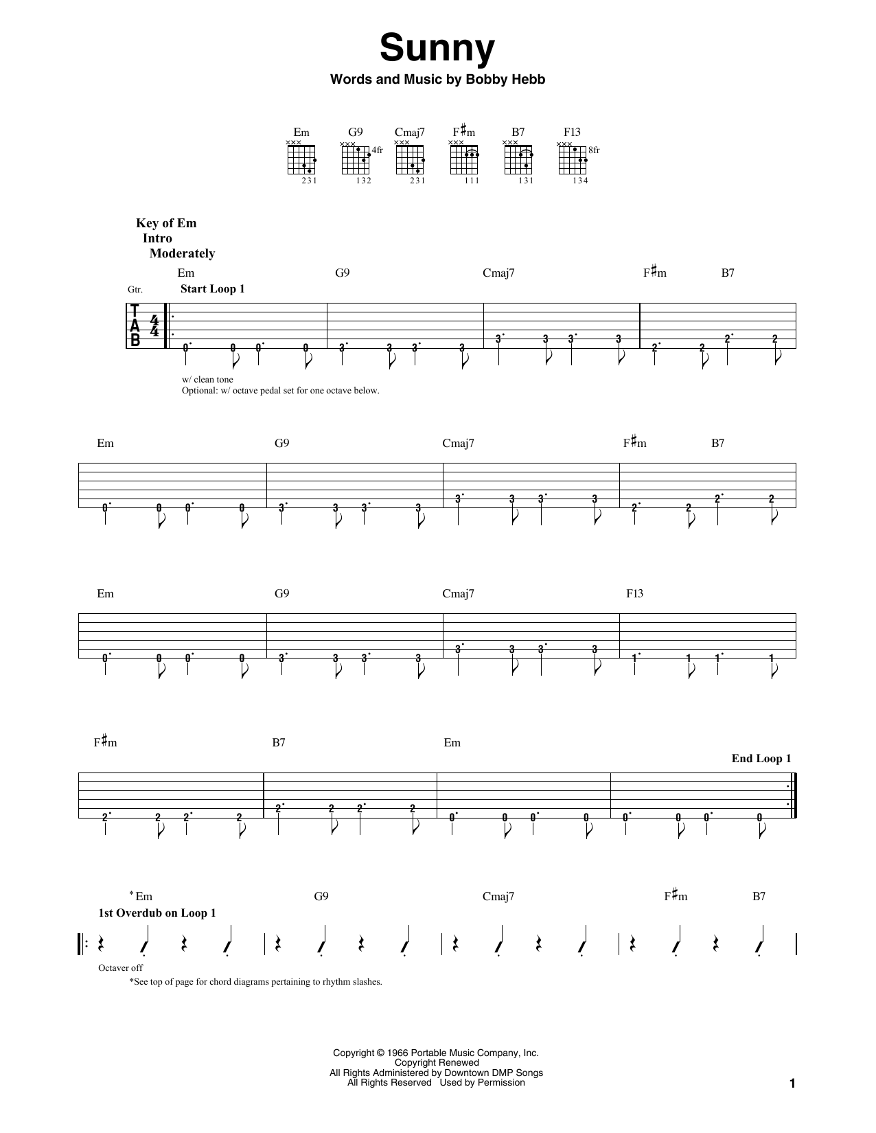 Product gallery: Page 1 of 1 Sunny, Pat Martino