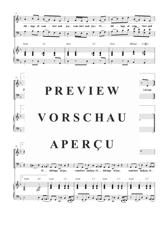 Produktgalerie: Seite 8 von 11 God Rest You, Merry Gentlemen, , Gemischter Chor und Klavier