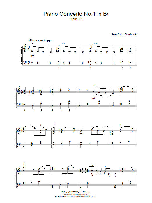 Produktbild zu: Piano Concerto No 1 in B Flat Minor, Opus 23