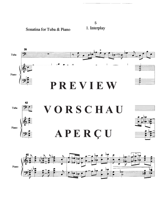 gallery: Sonatina , , (Tuba + Klavier)