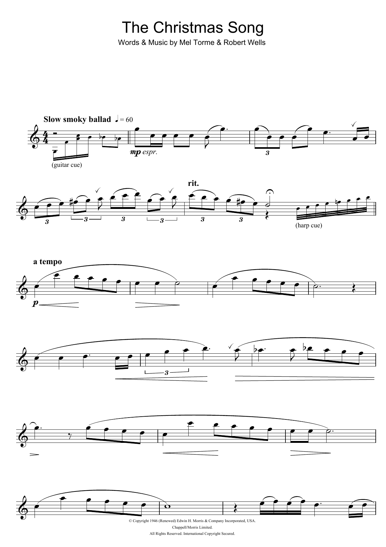 Product gallery: Page 1 of 1 The Christmas Song (Chestnuts Roasting On An Open Fire), Mel Tormé