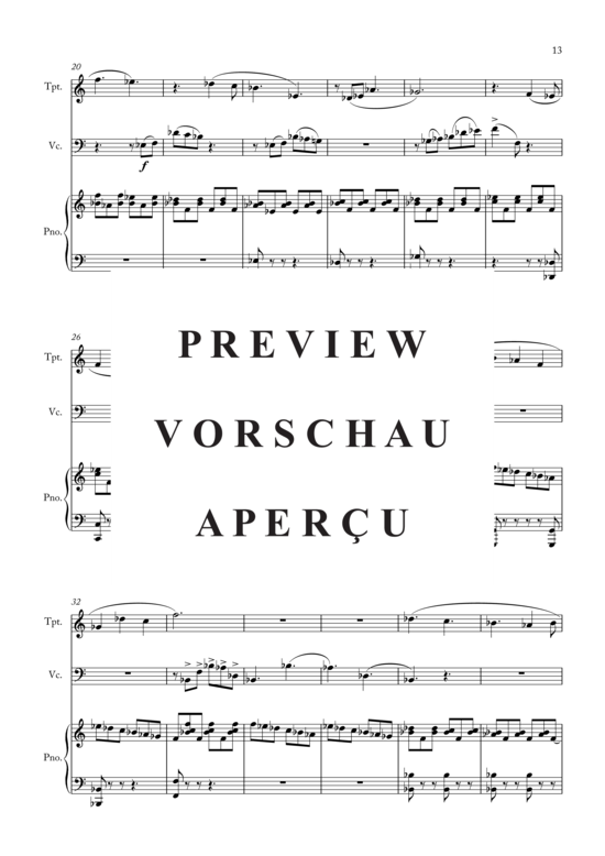 Produktgalerie: Seite 16 von 21 Lyric Trio , , (Trompete, Violoncello + Klavier)