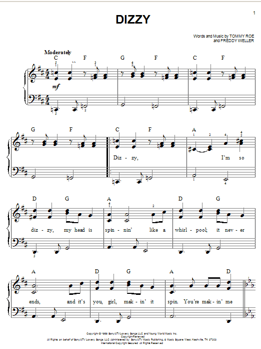 Product picture to:  Dizzy - Freddy Weller