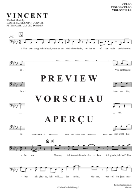 Produktgalerie: Seite 2 von 5 Vincent , Connor, Sarah, (Violon-Cello)