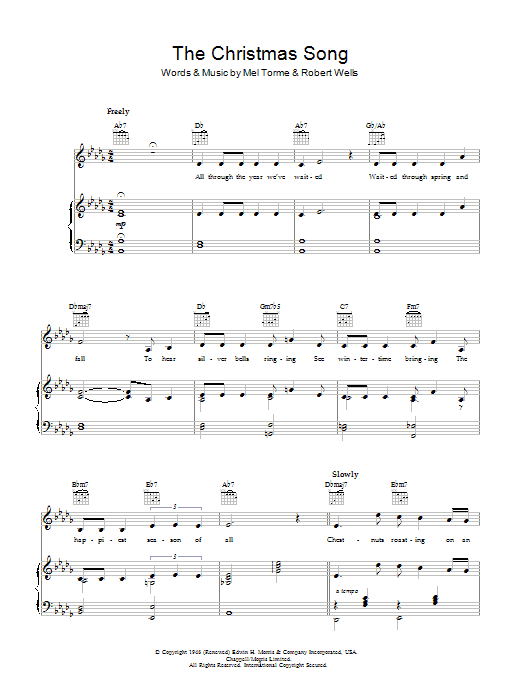 Product gallery: Page 1 of 1 The Christmas Song (Chestnuts Roasting On An Open Fire), Bob Dylan