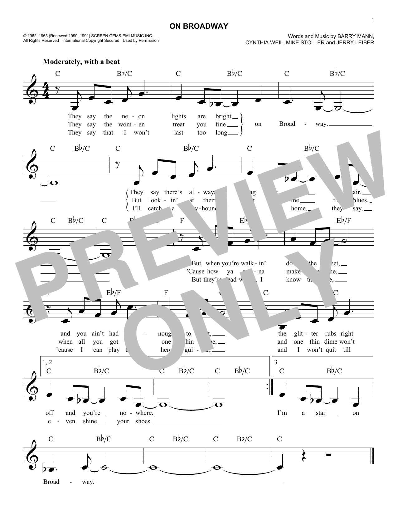 Produktgalerie: Seite 1 von 1 On Broadway, The Drifters