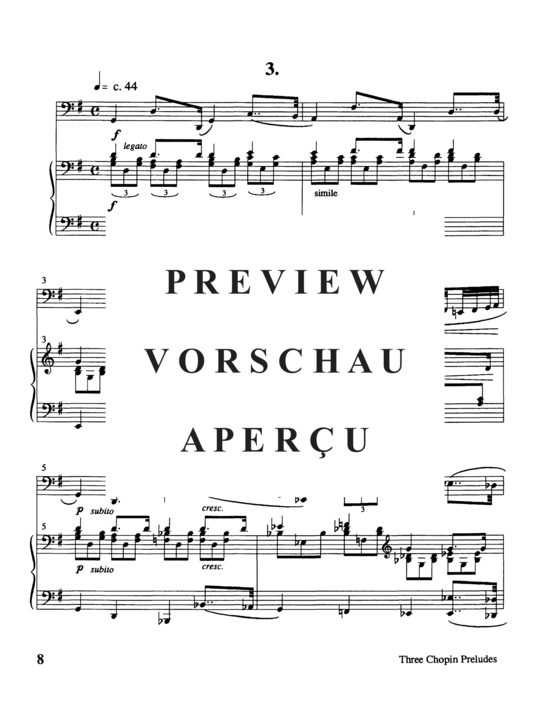 Product gallery: Page 10 of 14 Three Chopin Preludes , , (tuba + piano)