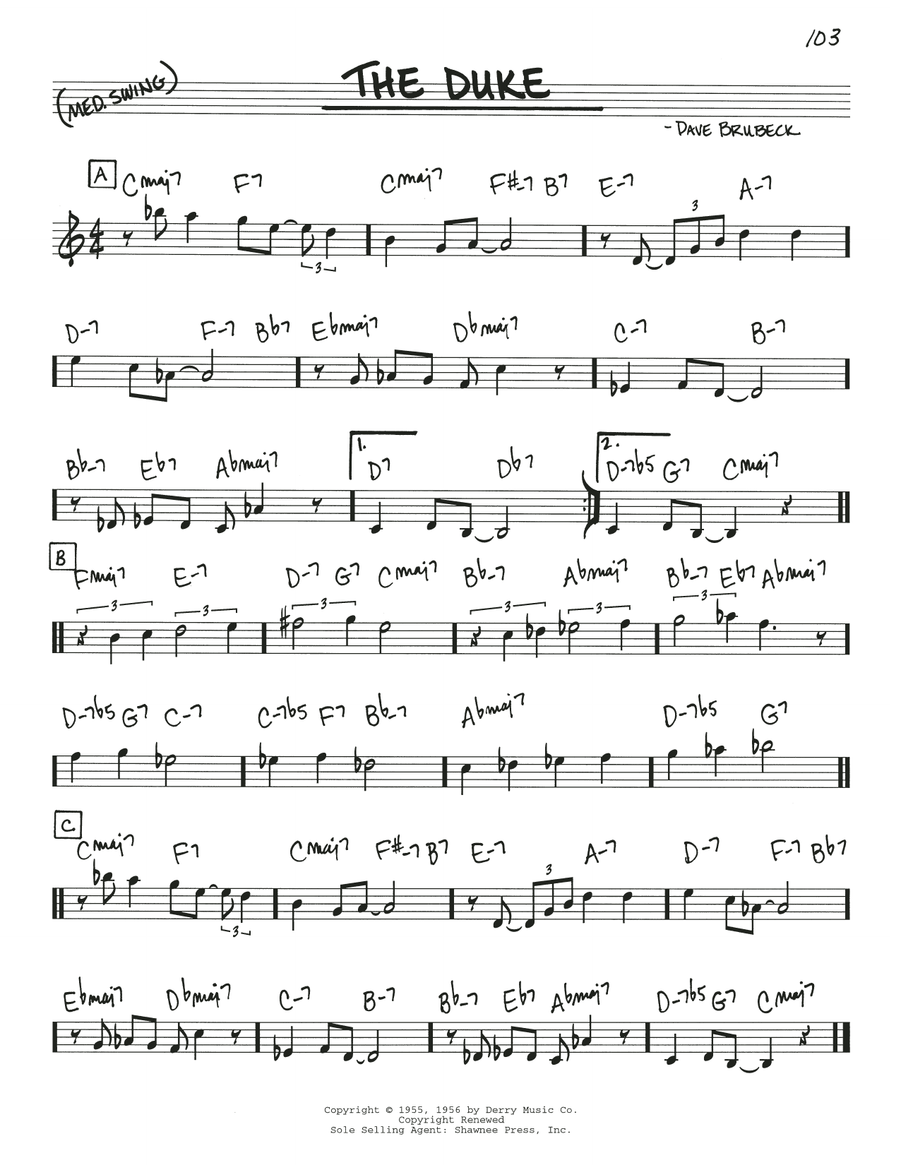 Product gallery: Page 1 of 1 The Duke, Dave Brubeck