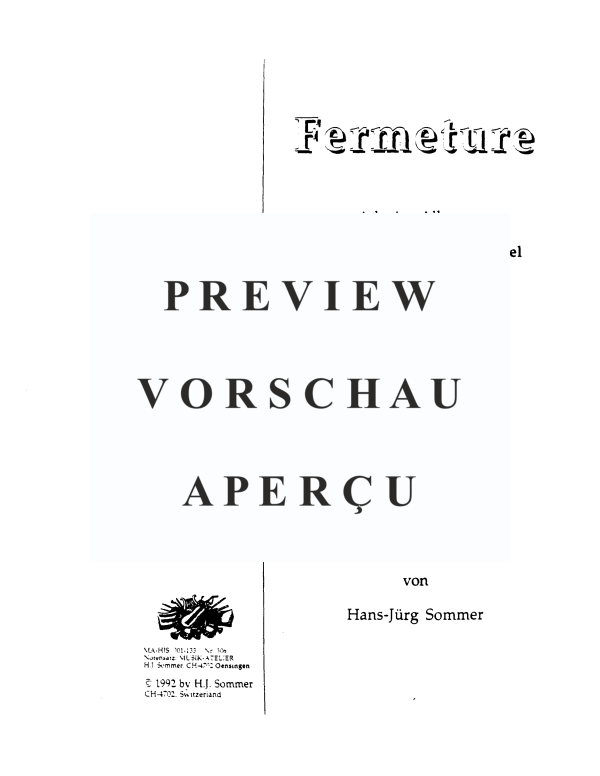Product gallery: Page 3 of 11 Fermeture, Op. 133, , Horn In F and Piano