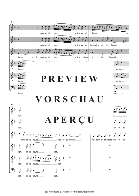 Product gallery: Page 3 of 21 Danket dem Herrn , , (mixed choir)