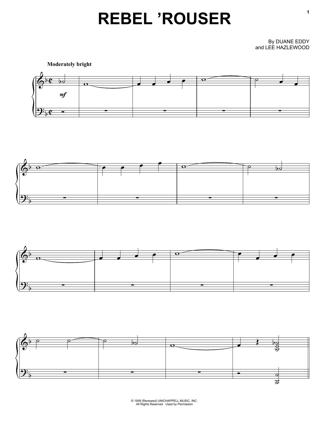 Produktgalerie: Seite 1 von 1 Rebel 'Rouser, Duane Eddy, Gesang, Gitarre, Klavier