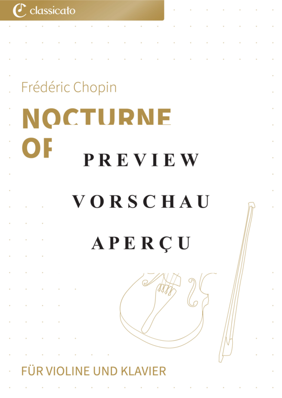 gallery: Nocturne op. 9 Nr. 2 , , (Violine + Klavier)