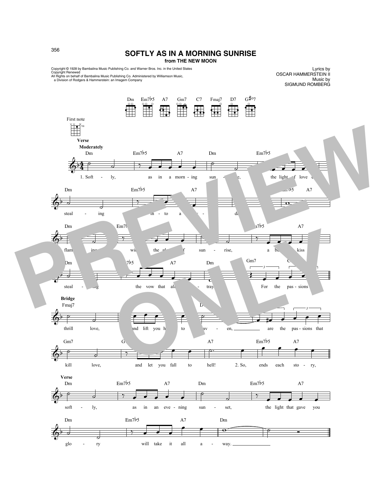 Produktbild zu: Softly As In A Morning Sunrise