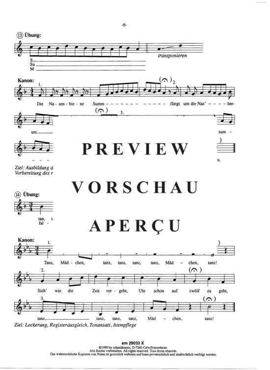 Product gallery: Page 8 of 9 Stimmbildungskanons für Chöre, , 