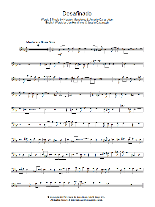Product gallery: Page 1 of 1 Desafinado (Slightly Out Of Tune), Antonio Carlos Jobim