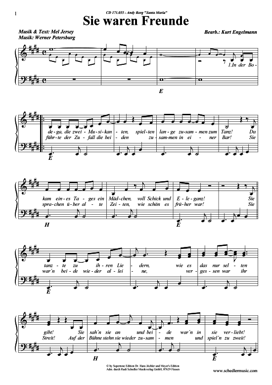 Produktbild zu: Sie waren Freunde Andy Borg