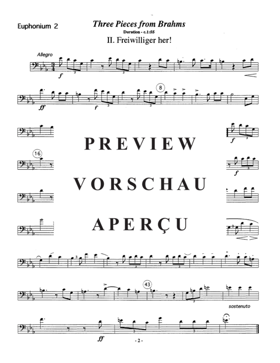 gallery: Three Pieces from Brahms , , (Tuba Quartett EETT)