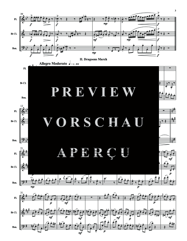 Product gallery: Page 6 of 11 Carmen Vignettes, , (woodwind trio flute, clarinet and bassoon)