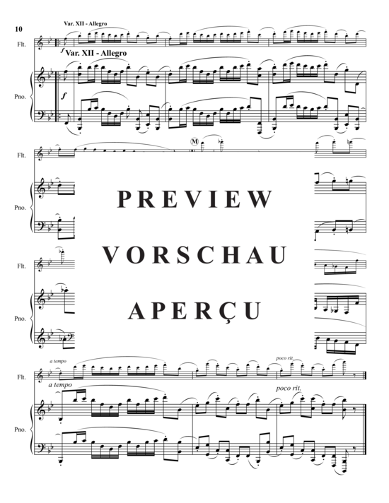 Product gallery: Page 11 of 15 Variationen auf Händel-Themen , , (flute + piano)