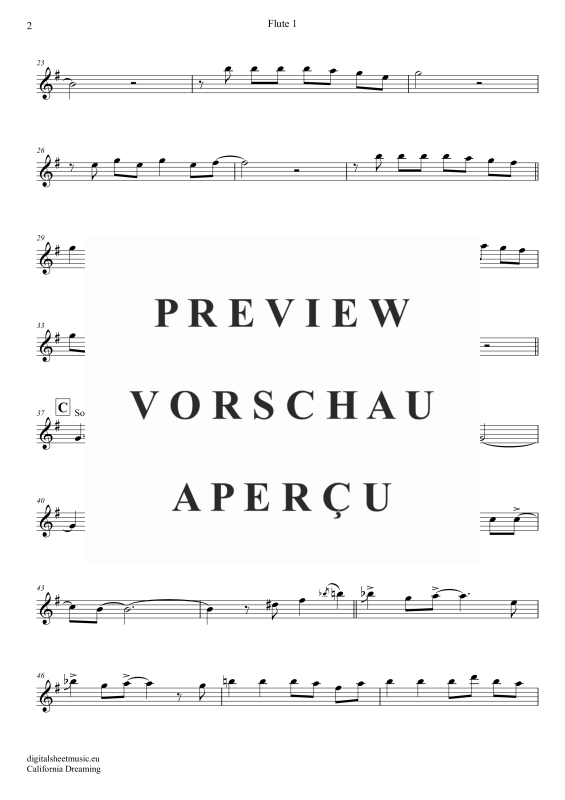 gallery: California Dreamin, Mamas & Papas, (Flöten Trio + Klavier)