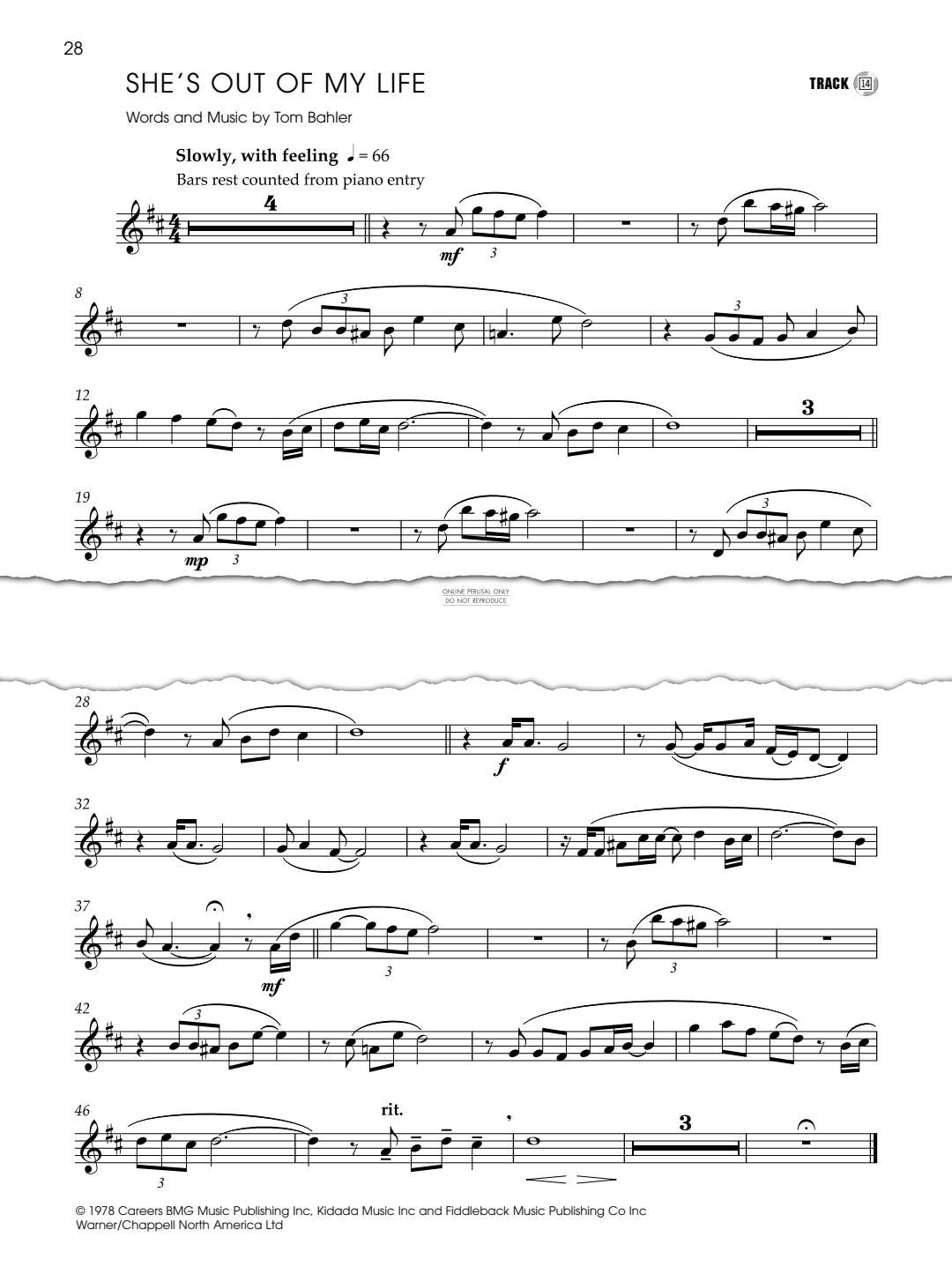 Product gallery: Page 1 of 1 She's Out Of My Life, Michael Jackson