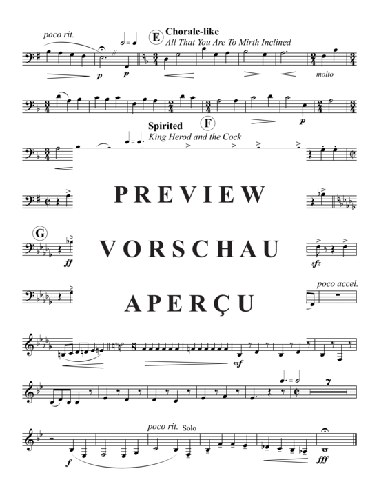 Produktgalerie: Seite 19 von 19 Weihnachtsvergnügen Teil 2 , , (Hornquartett)