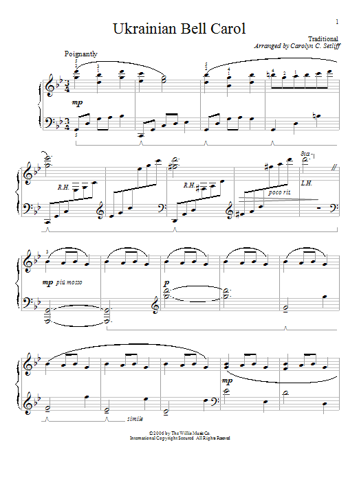 Produktbild zu: Ukrainian Bell Carol
