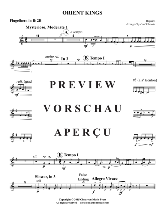 Produktgalerie: Seite 13 von 16 Orient Kings , , (Doppel Blechbläserquintett)