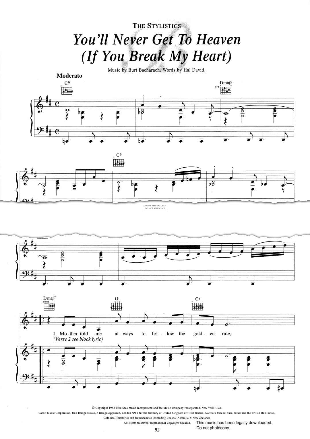 Produktbild zu: You'll Never Get To Heaven (If You Break My Heart)