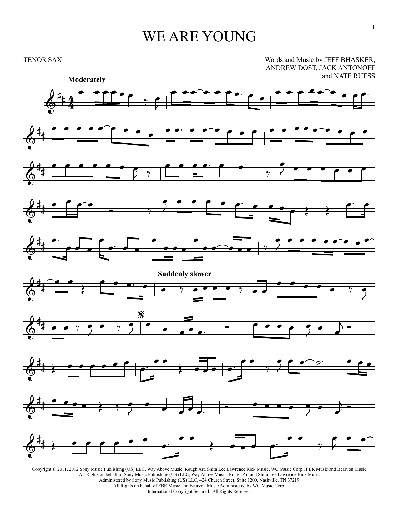 Product gallery: Page 1 of 1 We Are Young, fun. featuring Janelle Monae