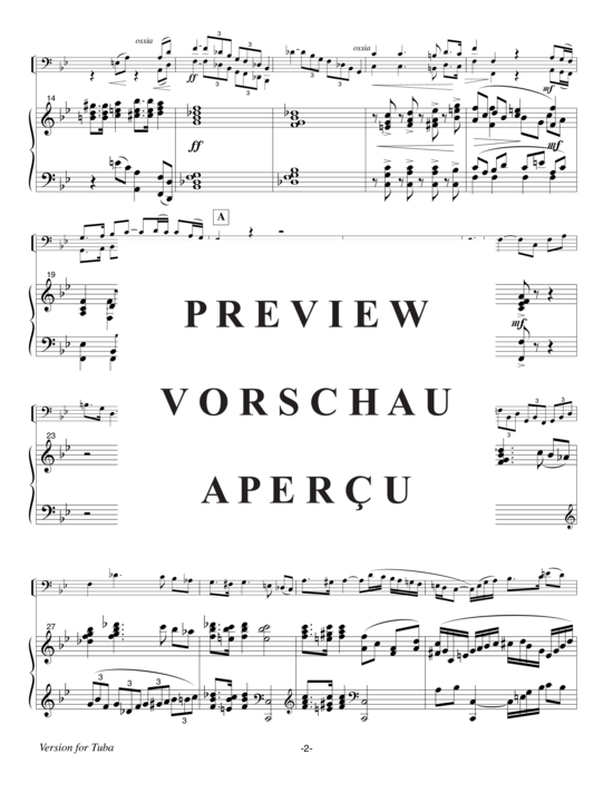 Product gallery: Page 4 of 21 Pershing Concerto , , (tuba + piano)