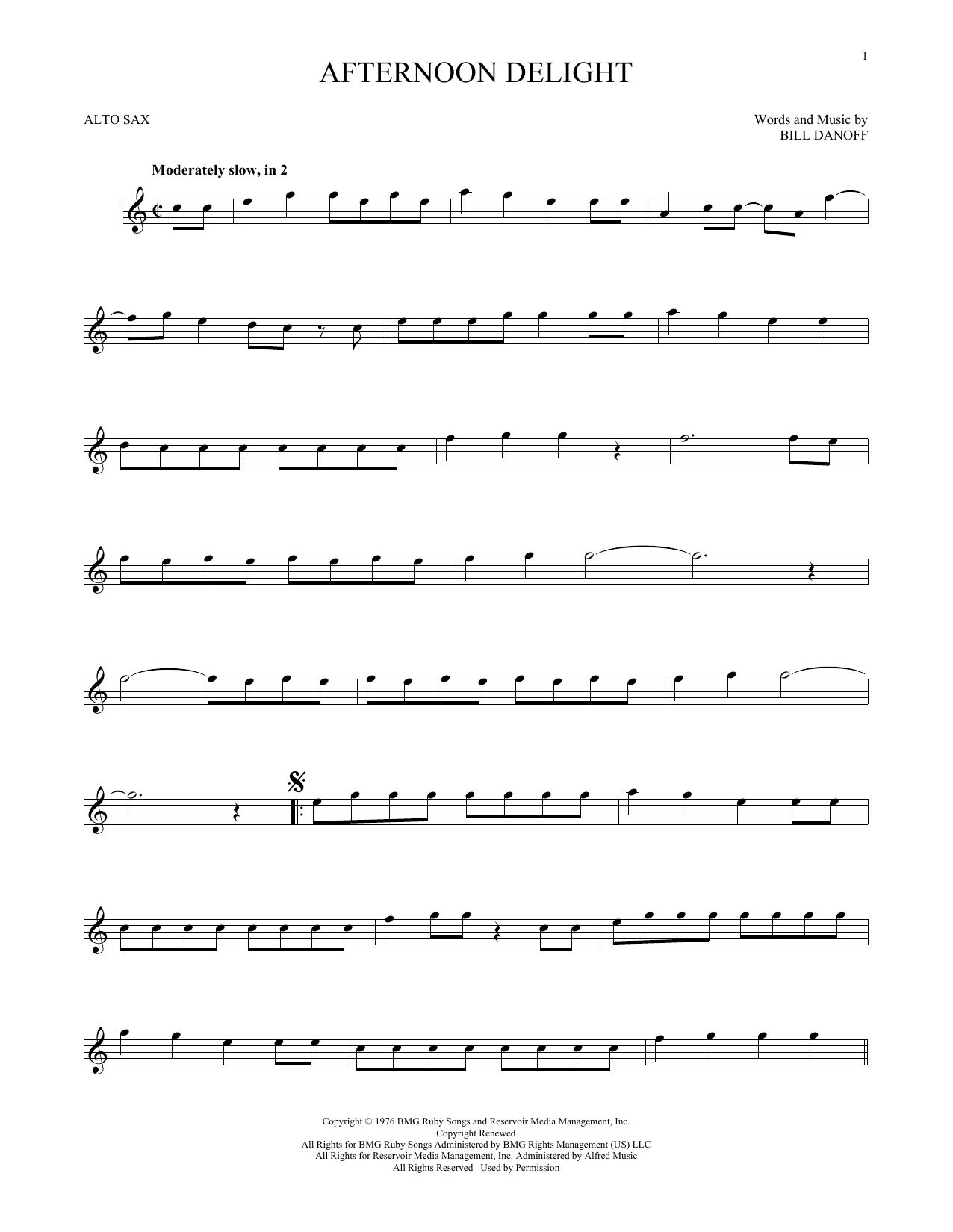 Product gallery: Page 1 of 1 Afternoon Delight, Starland Vocal Band