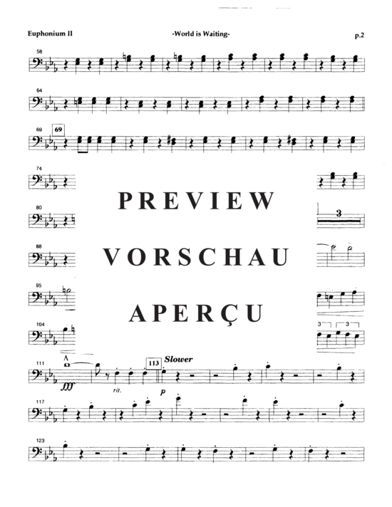 Product gallery: Page 21 of 21 World is Waiting for the Sunrise , , (Tuba Quartett EETT)