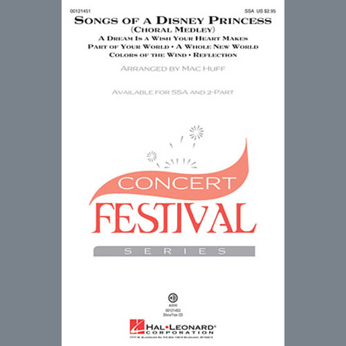 Produktbild zu: Songs of a Disney Princess (Choral Medley)