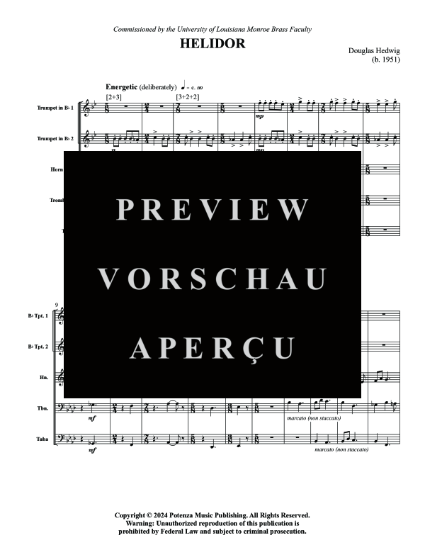 Produktgalerie: Seite 5 von 11 Heliodor, , (Blechbläser Quintett)