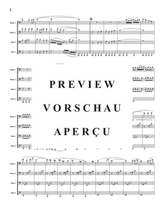 Product gallery: Page 3 of 21 Shake and Bake (Fantasie auf ein amerikanisches Volkslied) , ,  (Tuba Quartet: 2x Baritone, 2xTuba)